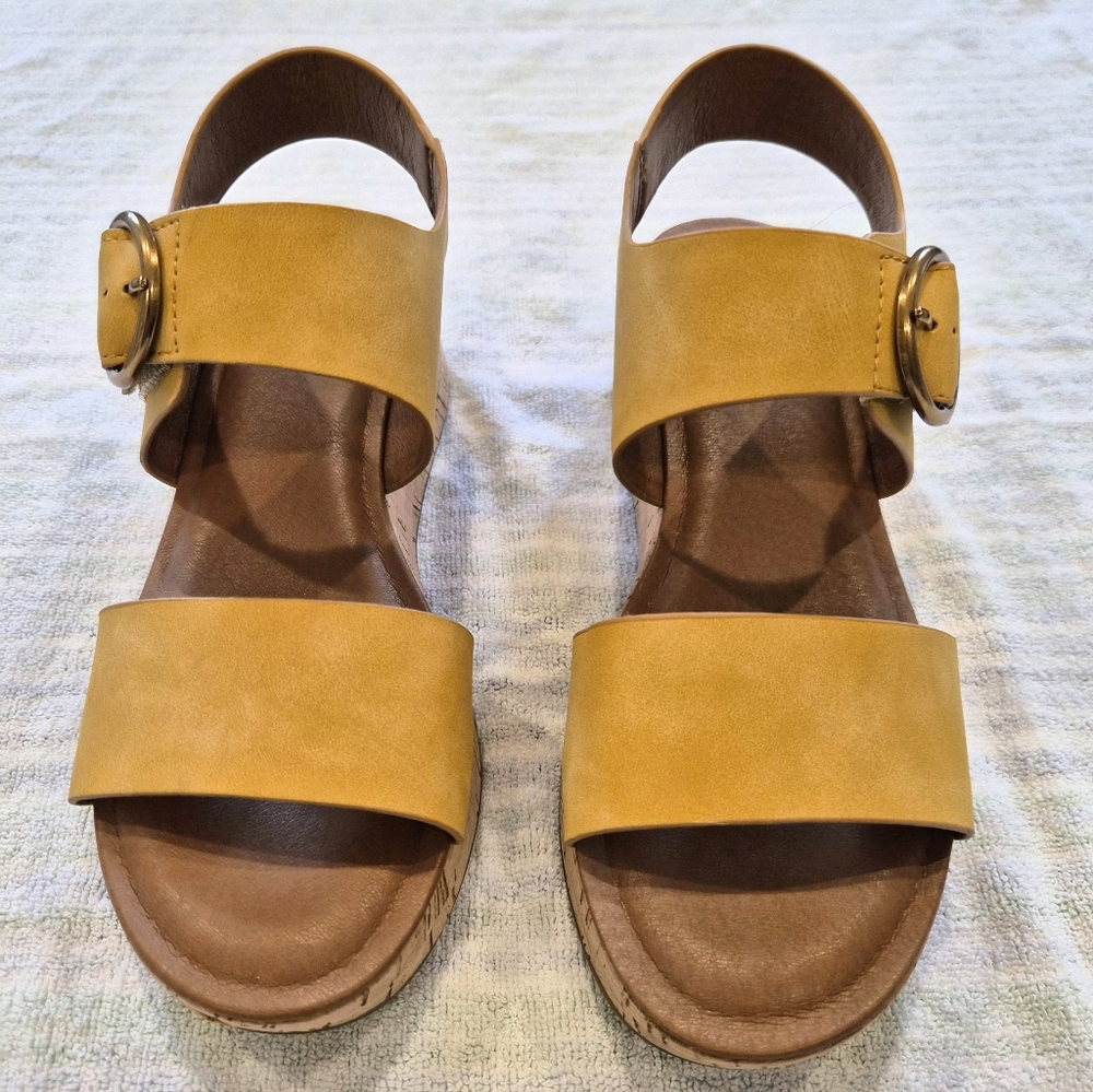 Eurosoft Cork Wedge Sandals